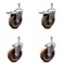 Service Caster 5 Inch High Temp Glass Filled Nylon 10mm Stem Caster Total Lock Brakes SCC, 2PK SCC-TSTTL20S514-GFNSHT-M1015-2-S-2 - alternate 2